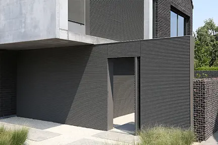 Instalación de revestimiento horizontal en puertas