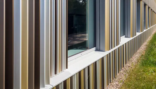 Añade un toque de elegancia con el duradero revestimiento horizontal de Renson