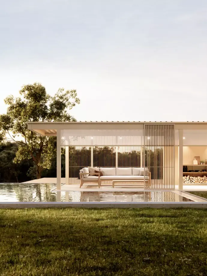 Disfrute de un diseño moderno y elegante en el jardín de su hogar Disfrute de un diseño moderno y elegante en el jardín de su hogar
