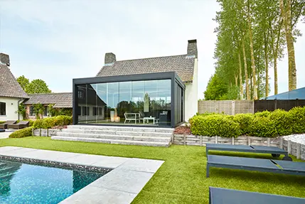 Diseño relajante Renson pergolas de lamas Diseño relajante Renson pergolas de lamas