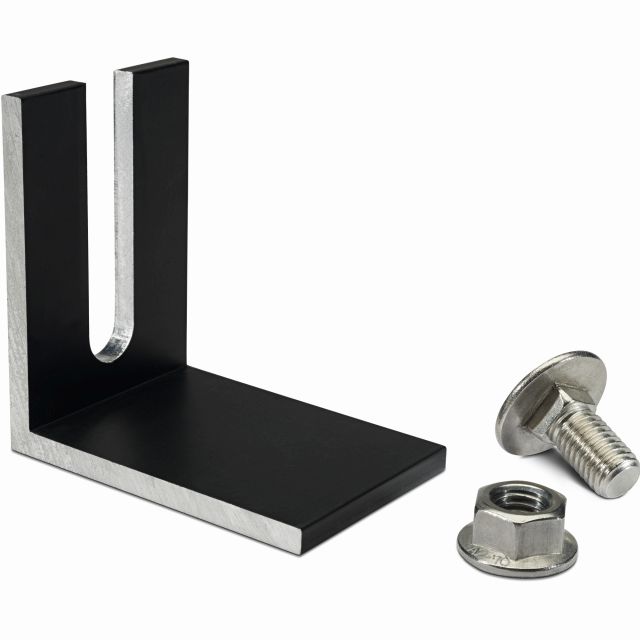 NOVOTEGRA Set antideslizante para rail C47 - negro