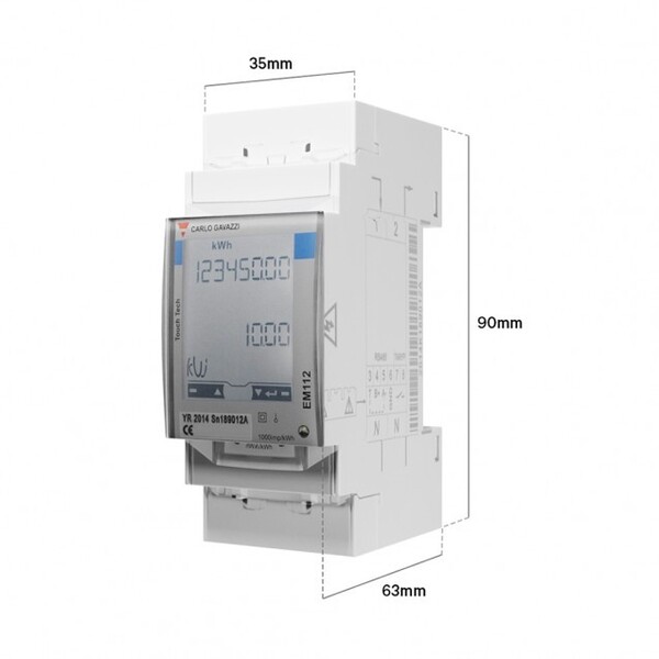WALL BOX POWER METER 1-PHASE