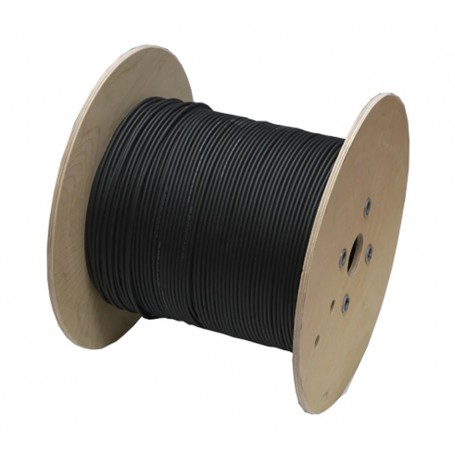 Cable solar 4mm2 black rollo 500m 