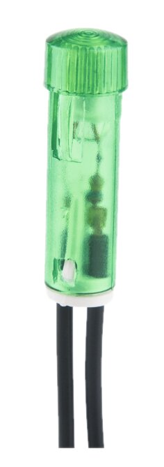 PILOTO D.8,6MM 12V.VERDE