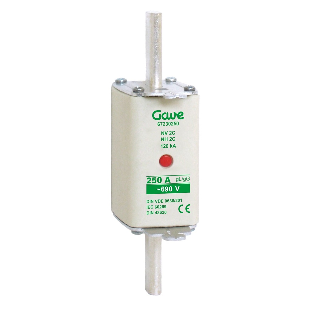 FUSIBLE NH IND.FUSION 250A.AM T2