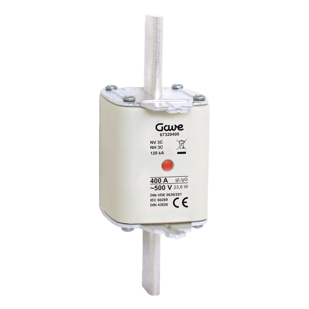 FUSIBLE NH IND.FUSION 400A.GG T3
