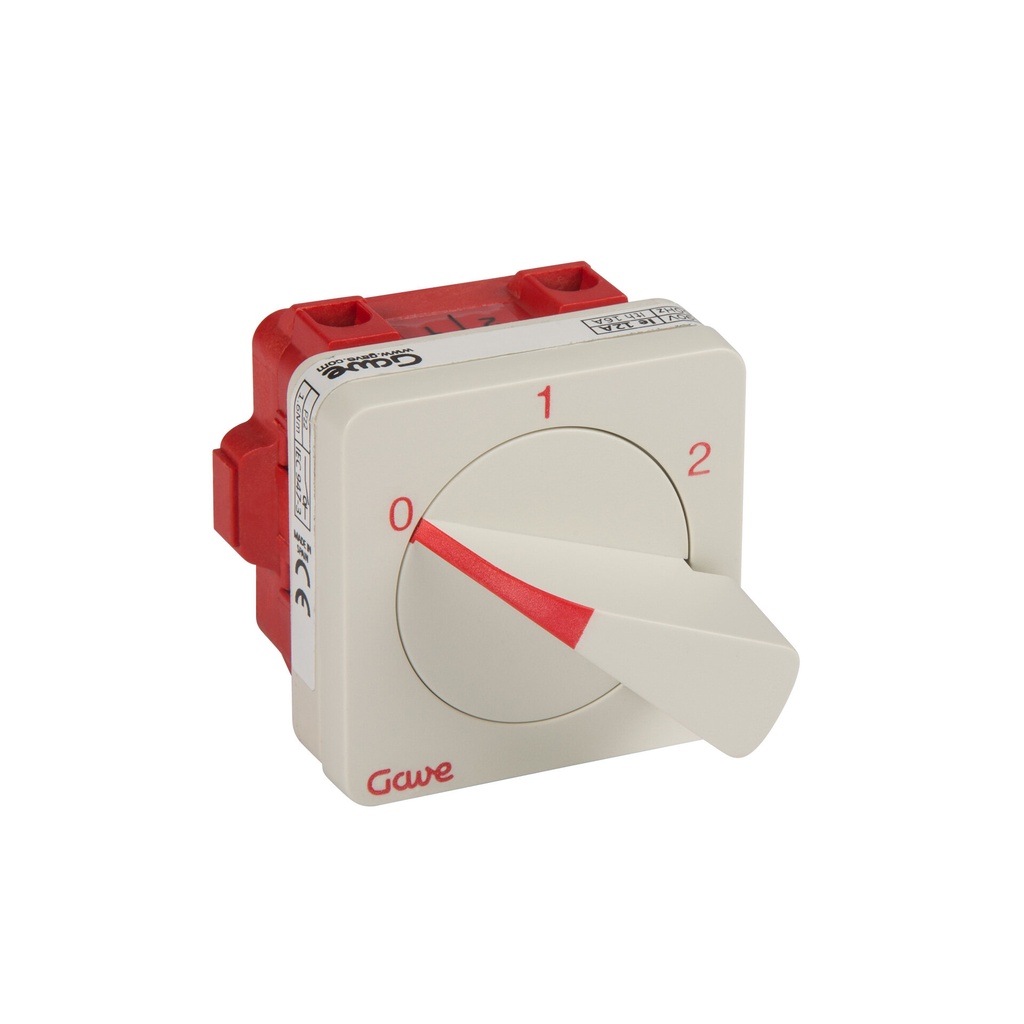 CONMUTADOR  GRUPO 2 SELECTORES 1P.16A.D0