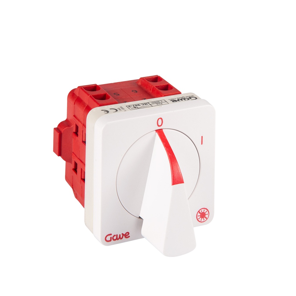 INTERRUPTOR 4P 12A.D0 TRATAMIENTO ANTIMICROBIANO