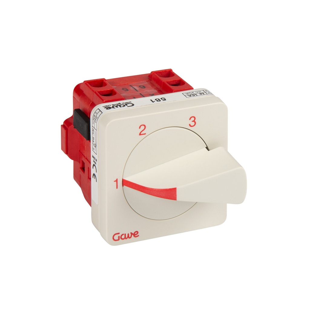 CONMUTADOR  SIN 0 1P 4 POS.16A.D0