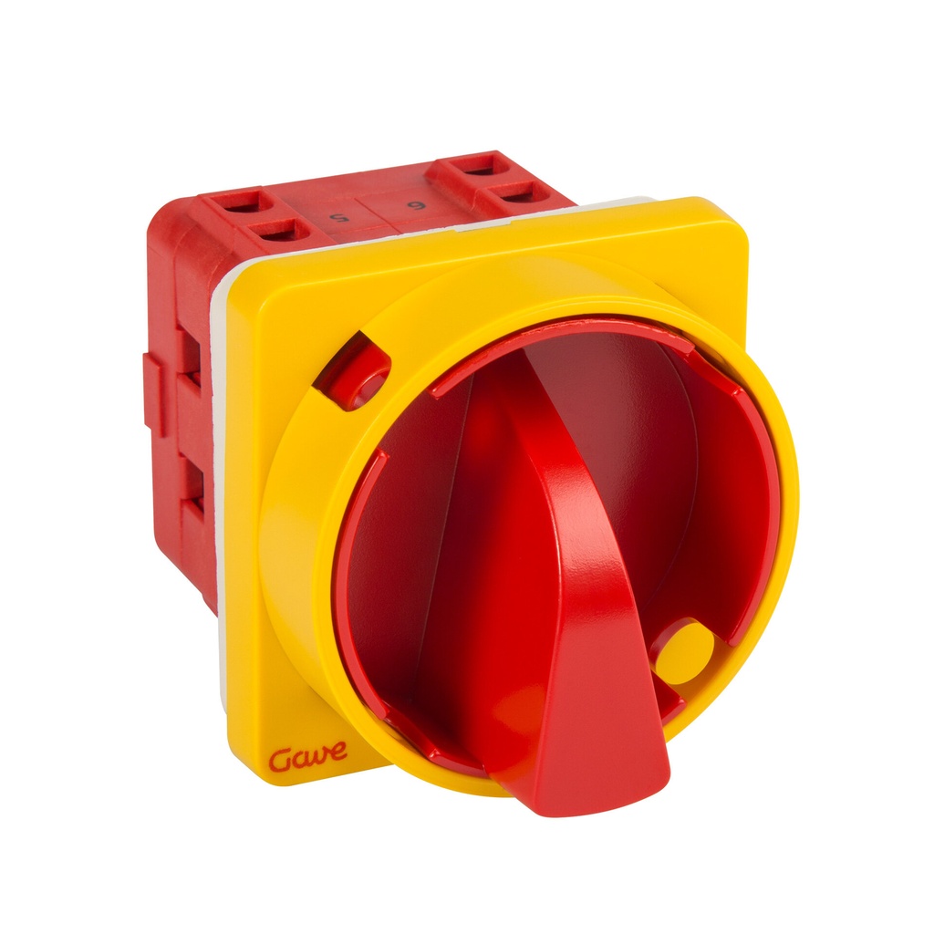 INTERRUPTOR 4P.40A.D1 BLOQUEO CANDADO ROJO/AMARILLO