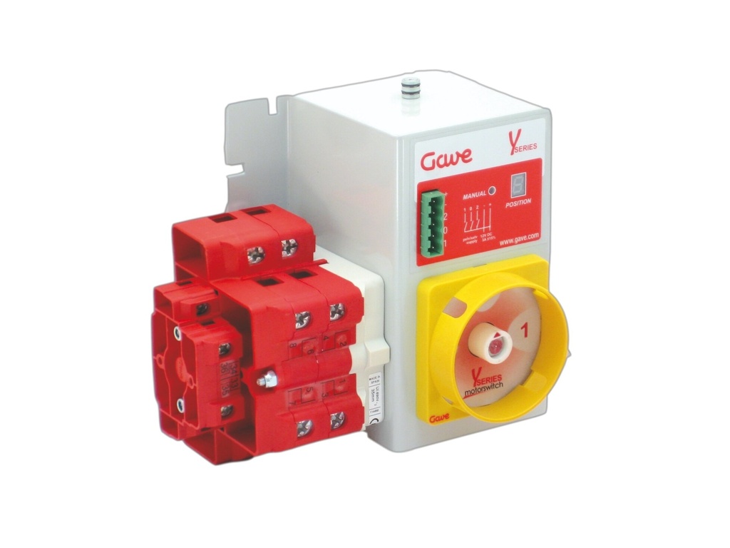 INTERRUPTOR MOTORIZADO LATERAL 4P 100A. 80-230VAC