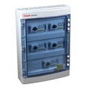 CAJA MODULAR CONEXIÓN PV - 1STRINGS 1000V 25A FUS12A 5MPPT SALIDAS INDIVIDUALES